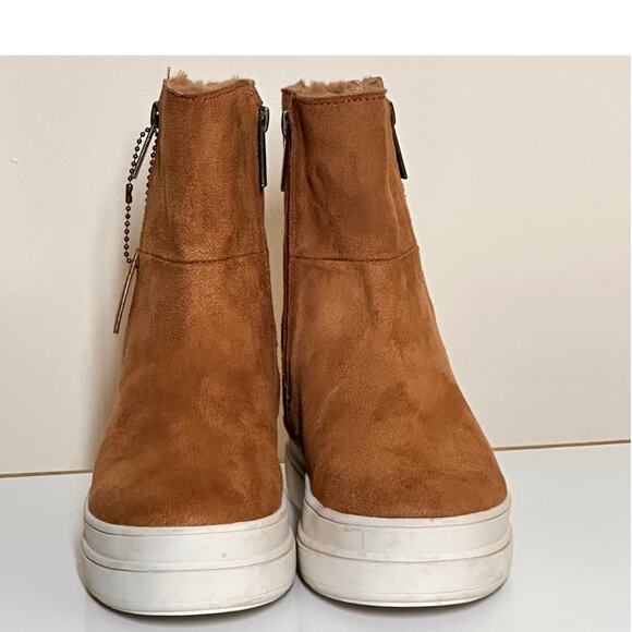 J/Slides Women's Tristan Waterproof Suede Booties Sz 6.5 - Picture 3 of 11